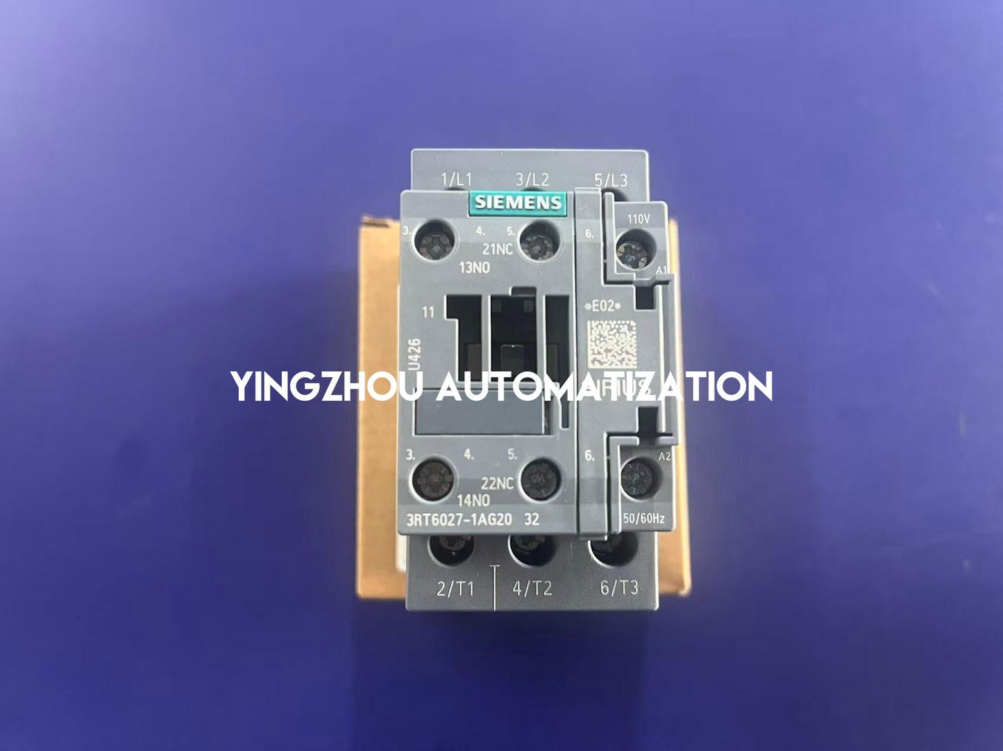 Siemens 3RT6027-1AG20 Power Contactor | SIRIUS Series | 32A AC-3 | 110V AC Coil | Brand New Original-YingZhou Automatization