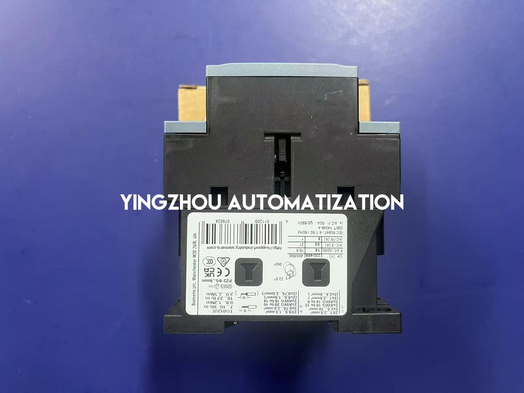 Siemens 3RT6027-1AN20 Contactor | SIRIUS 3-Pole 32A 230VAC Coil AC Contactor | Brand New Original-YingZhou Automatization