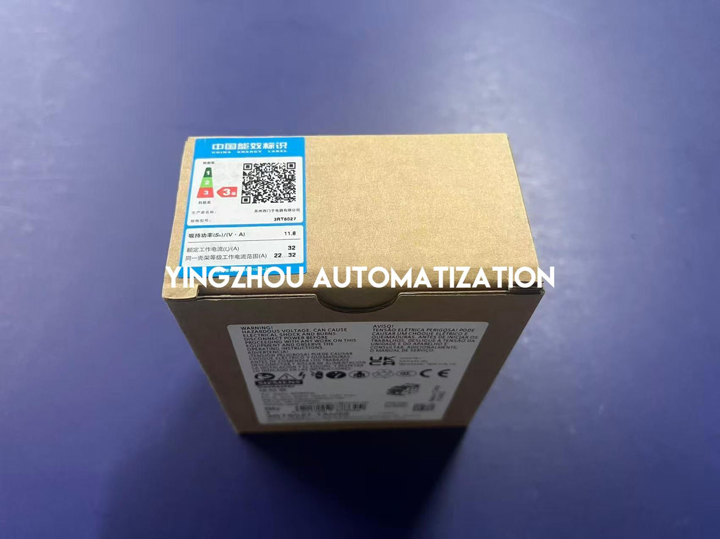 Siemens 3RT6027-1AN20 Contactor | SIRIUS 3-Pole 32A 230VAC Coil AC Contactor | Brand New Original-YingZhou Automatization