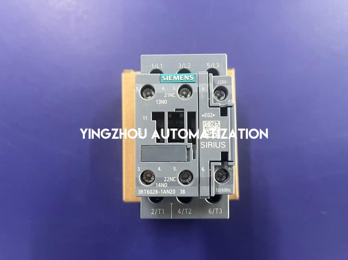 Siemens 3RT6028-1AN20 Contactor | SIRIUS 3-Pole 38A 230VAC Coil AC Contactor | Brand New Original-YingZhou Automatization
