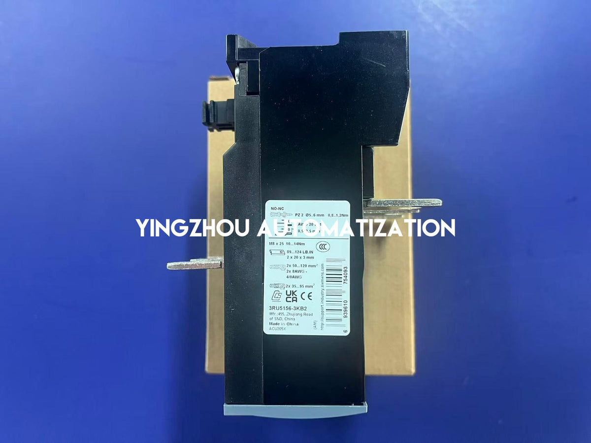 Siemens 3RU5156-3KB2 SIRIUS 120-150A S6 Class 10 Thermal Overload Relay-YingZhou Automatization
