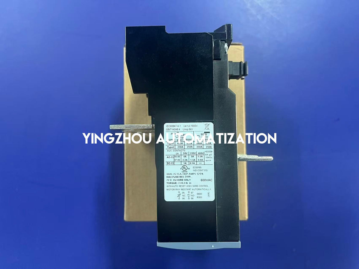 Siemens 3RU5156-3KB2 SIRIUS 120-150A S6 Class 10 Thermal Overload Relay-YingZhou Automatization