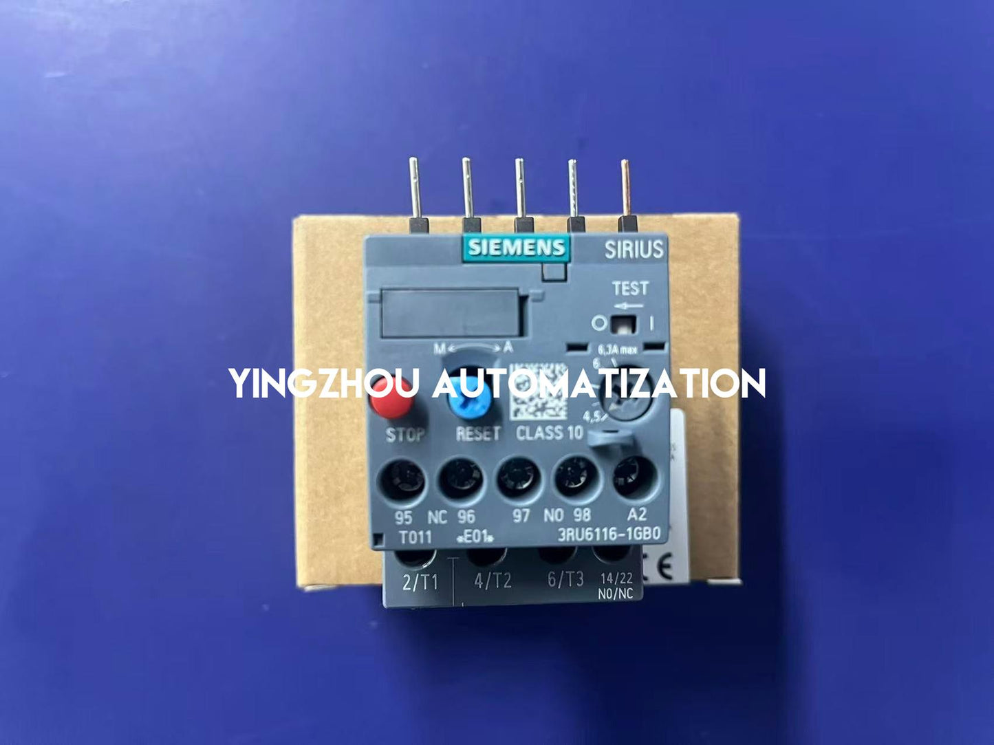 Siemens 3RU6116-1GB0 Thermal Overload Relay | SIRIUS 3RU6 Series | 4.0-6.0A | Brand New Original-YingZhou Automatization