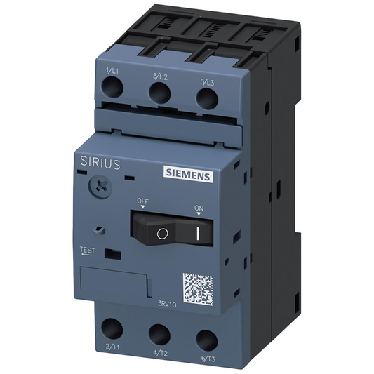 Siemens 3RV1011-1DA10 SIRIUS Circuit Breaker | Motor Protection Size S00 2.2-3.2A | Brand New Original-YingZhou Automatization