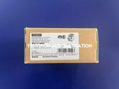 Siemens 3RV2011-1BA10 SIRIUS Motor Starter Circuit Breaker | 1.4 - 2.0A | Size S00 | Brand New Original-YingZhou Automatization