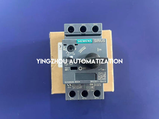 Siemens 3RV2011-1BA10 SIRIUS Motor Starter Circuit Breaker | 1.4 - 2.0A | Size S00 | Brand New Original-YingZhou Automatization