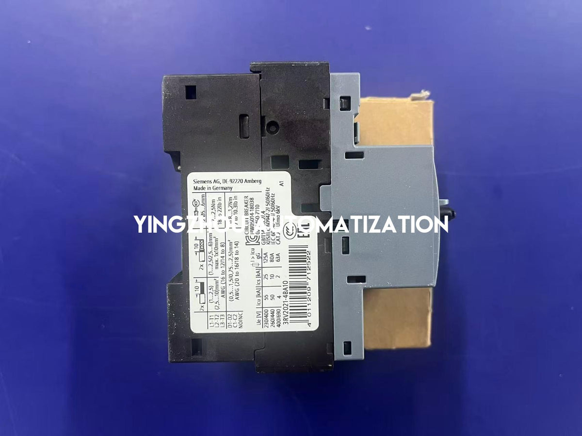 Siemens 3RV2021-4BA10 Circuit Breaker | SIRIUS 3RV2 Motor Starter Protector Size S0 | Brand New Original-YingZhou Automatization