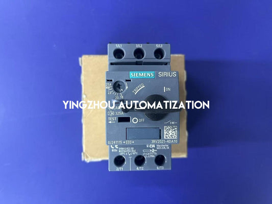 Siemens 3RV2021-4DA10 SIRIUS Motor Starter Circuit Breaker | 22 - 32A | Size S0 | Screw Terminal | Brand New Original-YingZhou Automatization