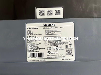 Siemens 3RW5536-6HA14 SIRIUS Soft Starter | 315A 200-600V | Screw Terminals | Brand New Original-YingZhou Automatization