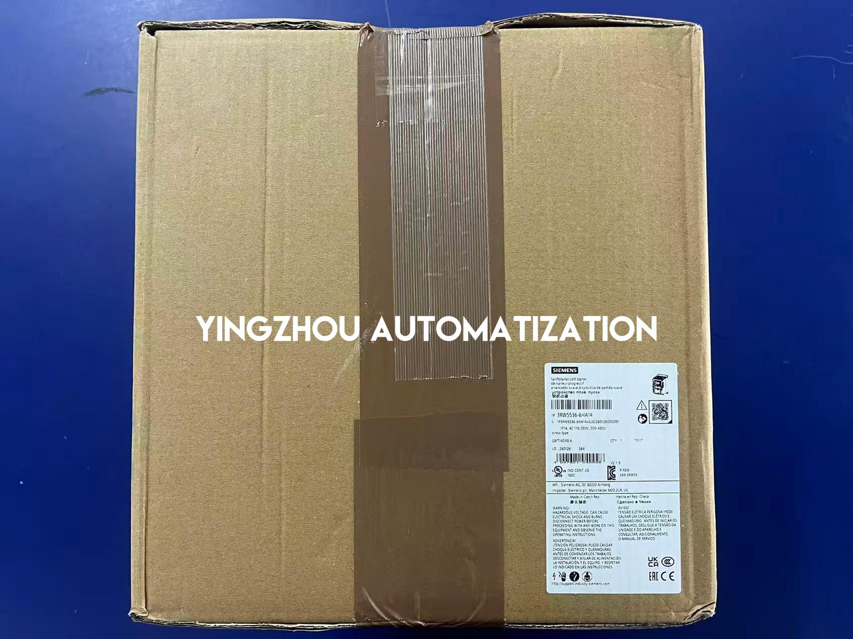 Siemens 3RW5536-6HA14 SIRIUS Soft Starter | 315A 200-600V | Screw Terminals | Brand New Original-YingZhou Automatization