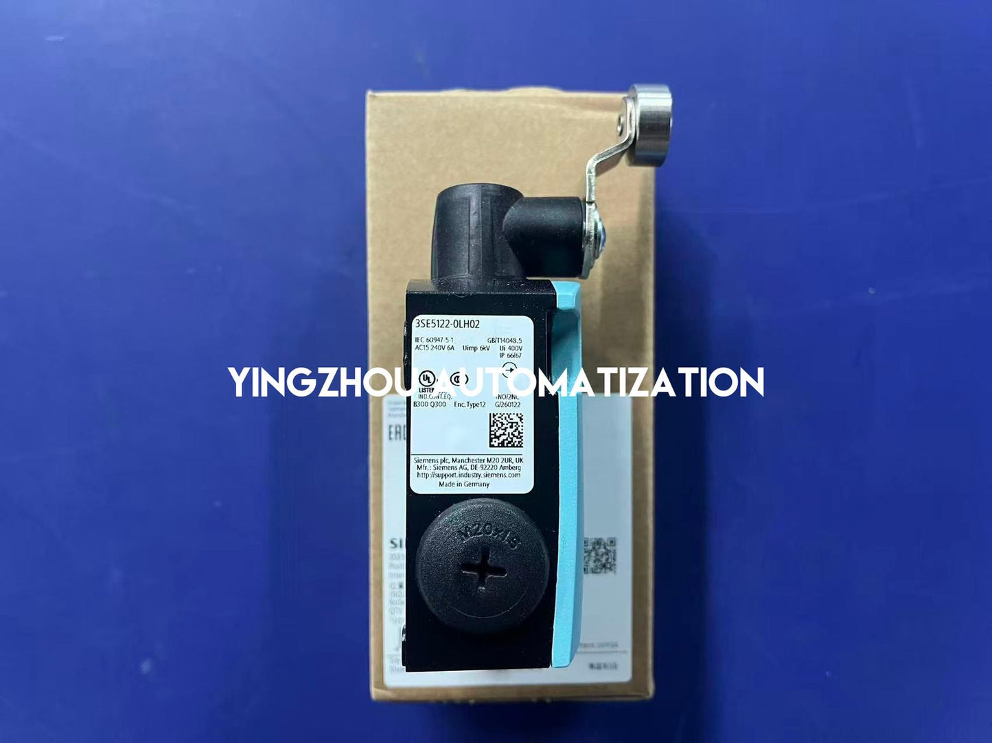 Siemens 3SE5122-0LH02 SIRIUS Position Switch | Rounded Plunger with Roller | Metal Enclosure | Brand New Original-YingZhou Automatization