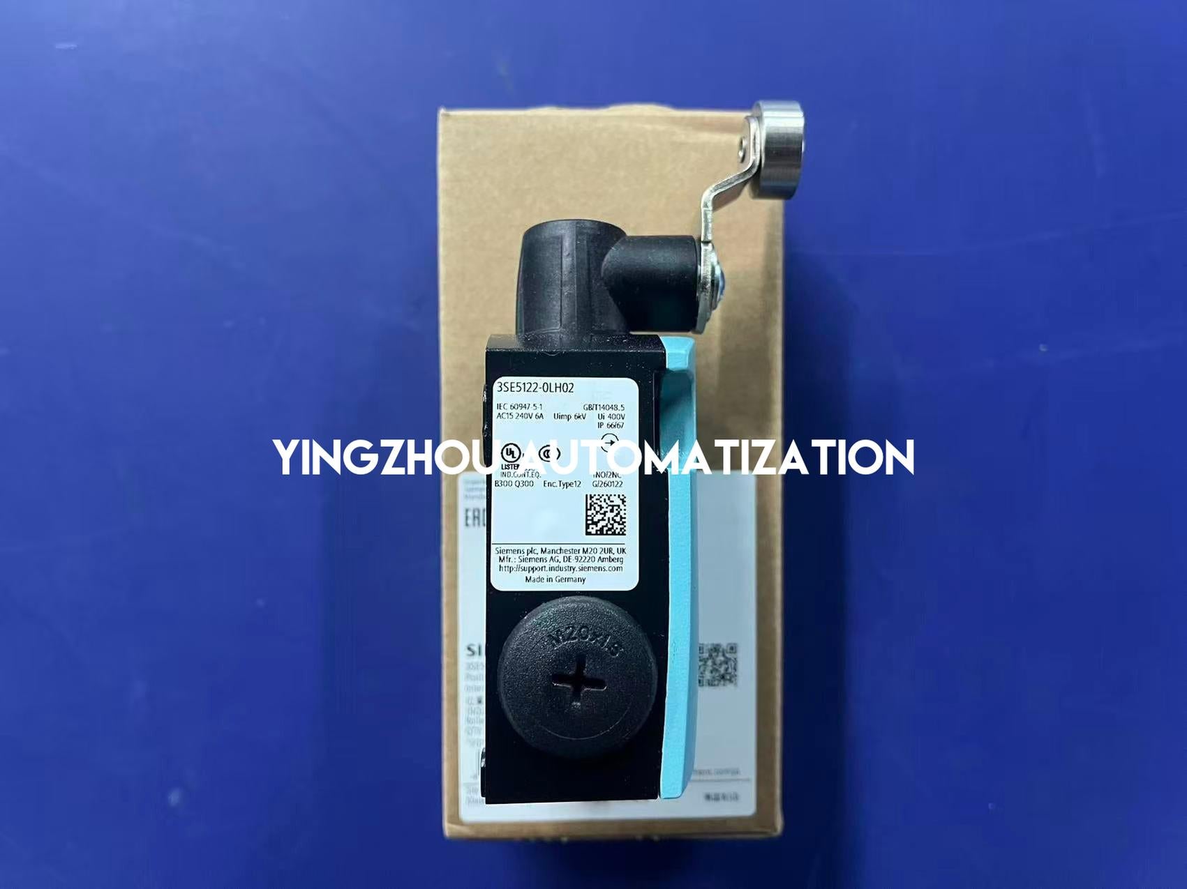 Siemens 3SE5122-0LH02 SIRIUS Position Switch | Rounded Plunger with Roller | Metal Enclosure | Brand New Original-YingZhou Automatization