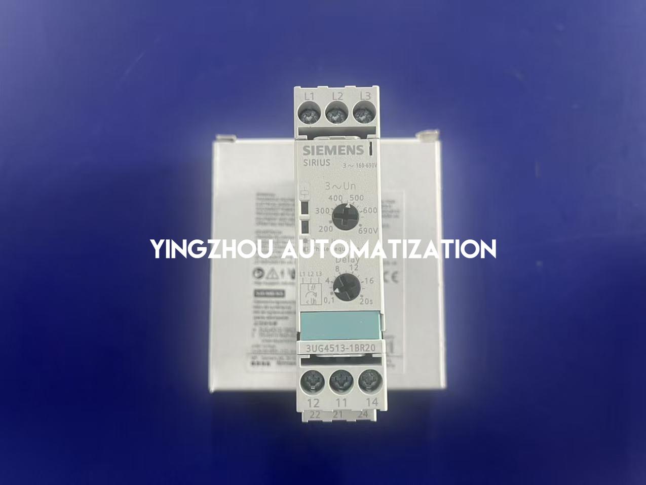 Siemens 3UG4513-1BR20 | SIRIUS Monitoring Relay | 3-Phase Line Voltage Monitor | 160-260V AC | Phase Sequence & Undervoltage Protection | 2 CO Contacts | Screw Terminals | Brand New Original-YingZhou Automatization