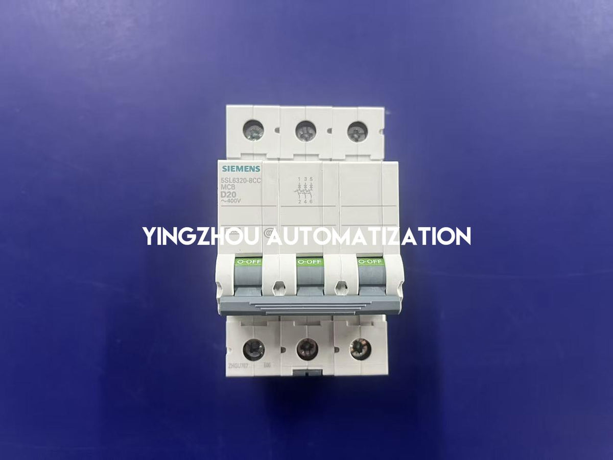 Siemens 5SL6320-8CC SENTRON 3P D20 6kA Miniature Circuit Breaker-YingZhou Automatization