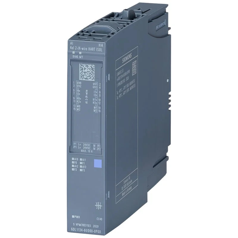 Siemens 6DL1134-6UD00-0PK0 SIMATIC ET 200SP HA Analog Input Module AI 8xI HART HF | Brand New Original-YingZhou Automatization