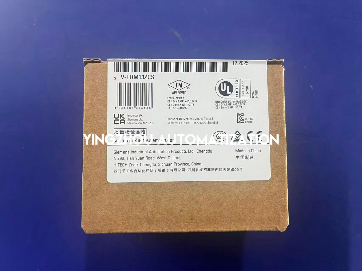 Siemens 6ED1052-1FB08-0BA2 LOGO! 230RCE Logic Module | 115-230V AC/DC | 8 DI / 4 DO Relay | Ethernet MQTT | Brand New Original-YingZhou Automatization