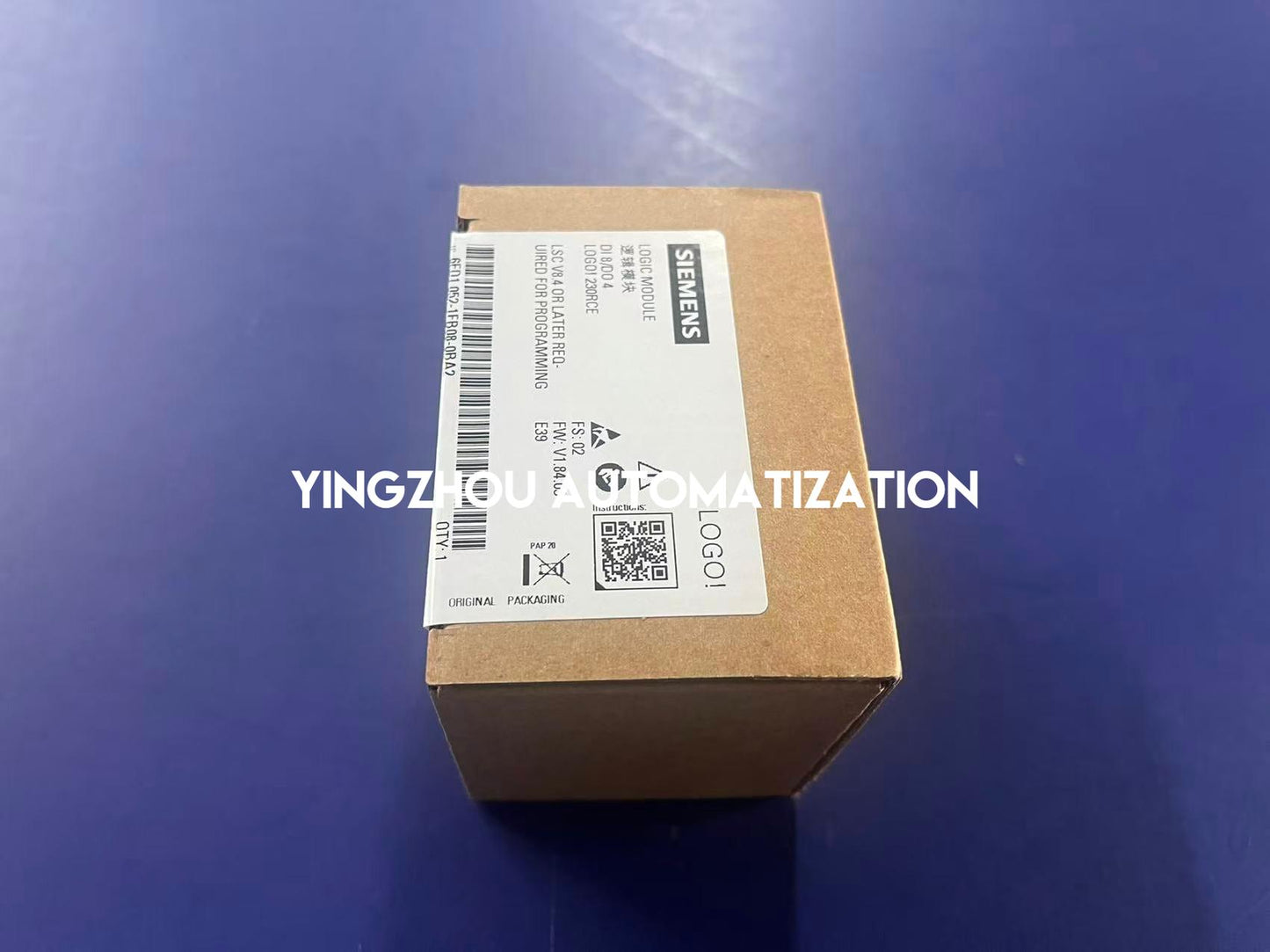 Siemens 6ED1052-1FB08-0BA2 LOGO! 230RCE Logic Module | 115-230V AC/DC | 8 DI / 4 DO Relay | Ethernet MQTT | Brand New Original-YingZhou Automatization