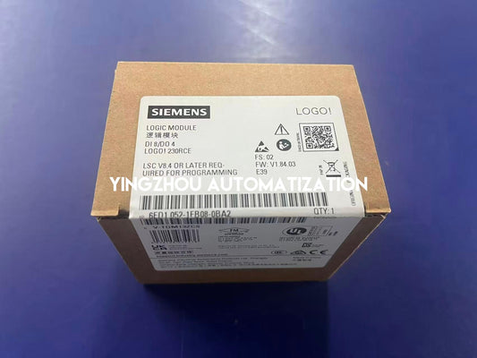 Siemens 6ED1052-1FB08-0BA2 LOGO! 230RCE Logic Module | 115-230V AC/DC | 8 DI / 4 DO Relay | Ethernet MQTT | Brand New Original-YingZhou Automatization