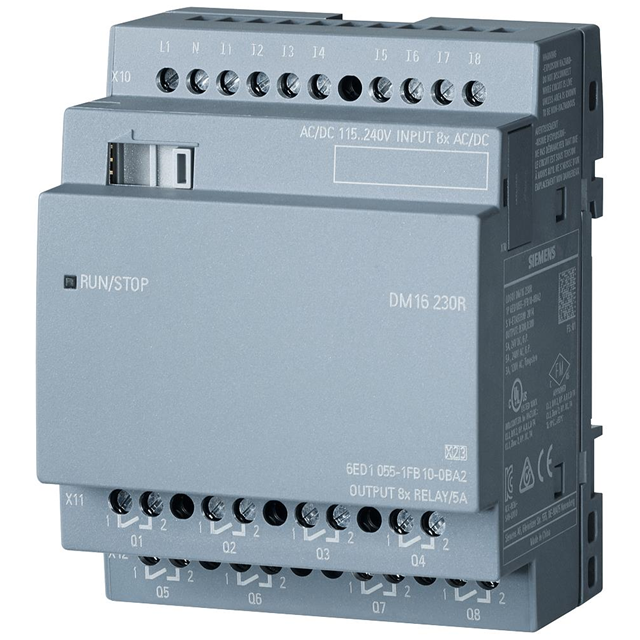 Siemens 6ED1055-1FB10-0BA2 LOGO! DM16 230R Digital Expansion Module | Brand New Original-YingZhou Automatization
