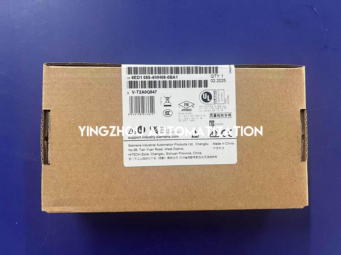 Siemens 6ED1055-4MH08-0BA1 LOGO! TDE Text Display | 6-Line Operator Panel | Ethernet | Brand New Original-YingZhou Automatization