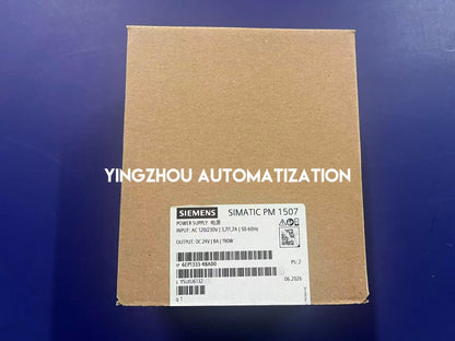 Siemens 6EP1333-4BA00 SIMATIC PM 1507 190W 24V DC 8A Power Supply Module 120/230V AC-YingZhou Automatization