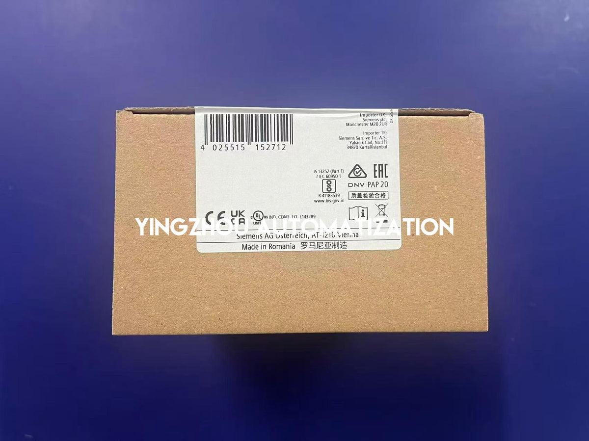 Siemens 6EP1333-4BA00 SIMATIC PM 1507 190W 24V DC 8A Power Supply Module 120/230V AC-YingZhou Automatization