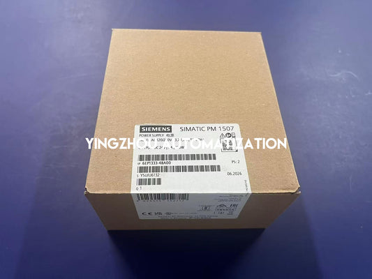 Siemens 6EP1333-4BA00 SIMATIC PM 1507 190W 24V DC 8A Power Supply Module 120/230V AC-YingZhou Automatization