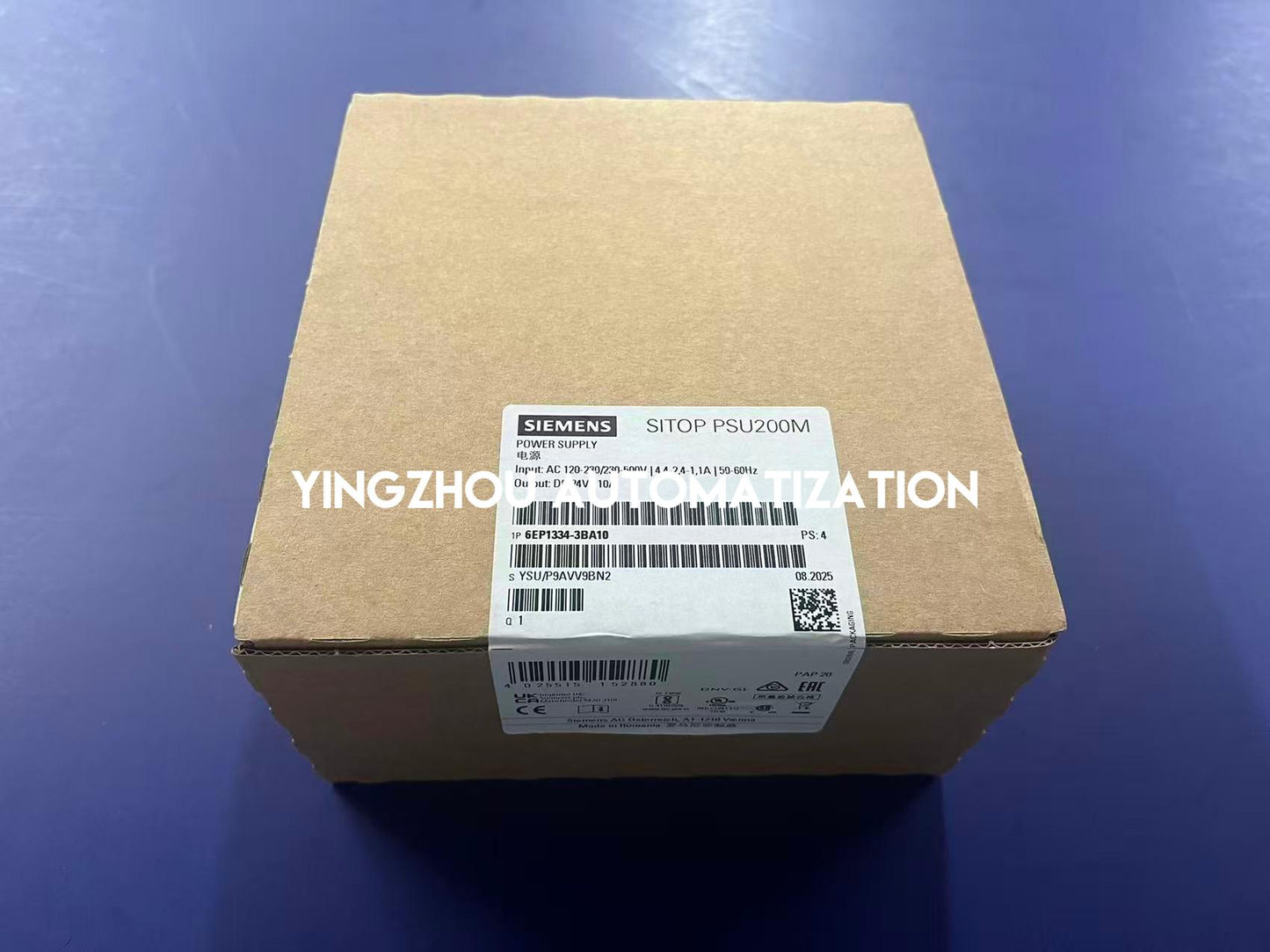 Siemens 6EP1334-3BA10 SITOP PSU200M Stabilized Power Supply | 24V / 10A | 120-230V AC Input | Brand New Original-YingZhou Automatization
