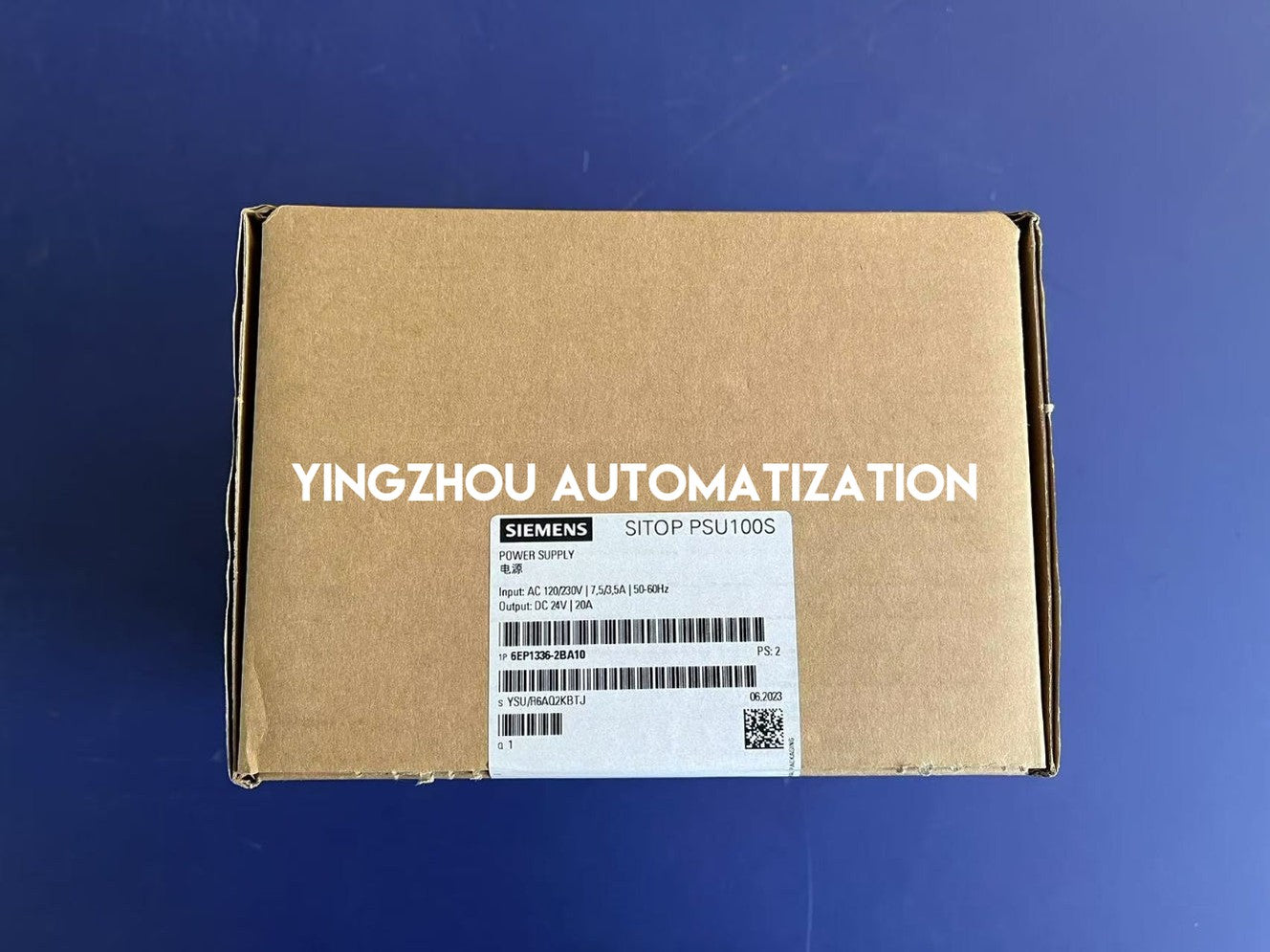 Siemens 6EP1336-2BA10 SITOP Power Supply | 24V / 20A | 120/230V AC Input | Brand New Original-YingZhou Automatization