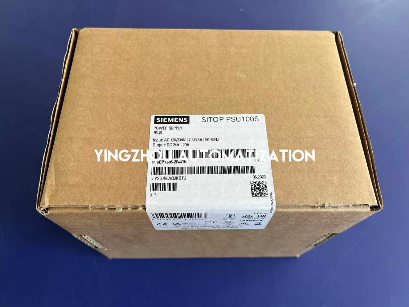 Siemens 6EP1336-2BA10 SITOP Power Supply | 24V / 20A | 120/230V AC Input | Brand New Original-YingZhou Automatization