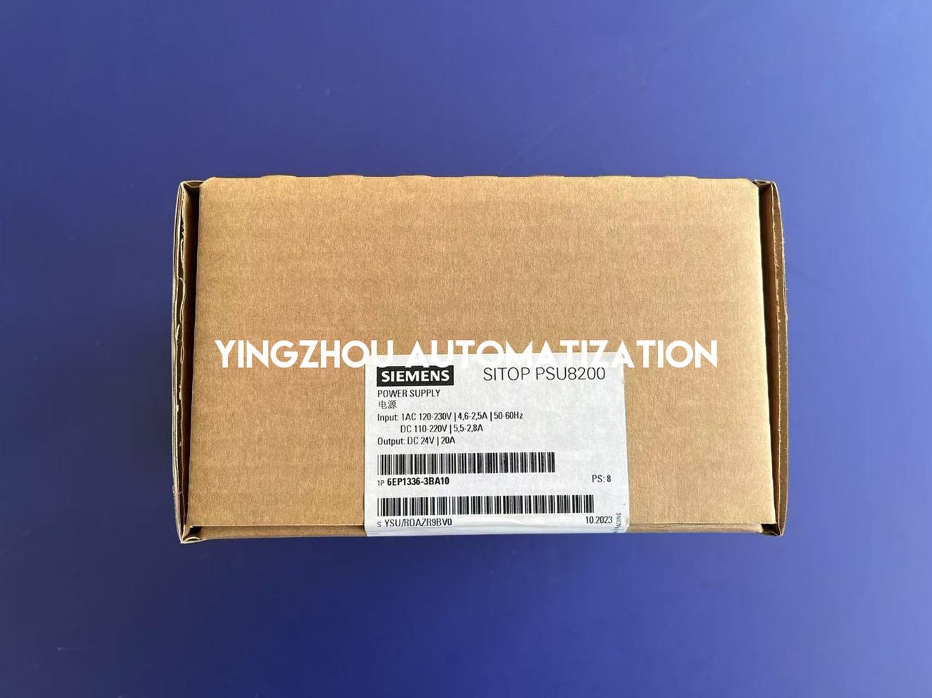 Siemens 6EP1336-3BA10 SITOP PSU300S Stabilized Power Supply | 24V / 20A | 3-Phase Input | Brand New Original-YingZhou Automatization