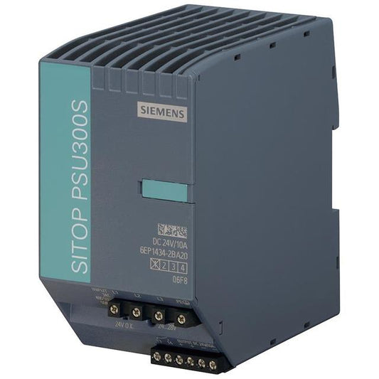 Siemens 6EP1434-2BA20 SITOP PSU300S Stabilized Power Supply | 3-Phase 24V / 10A | Brand New Original-YingZhou Automatization