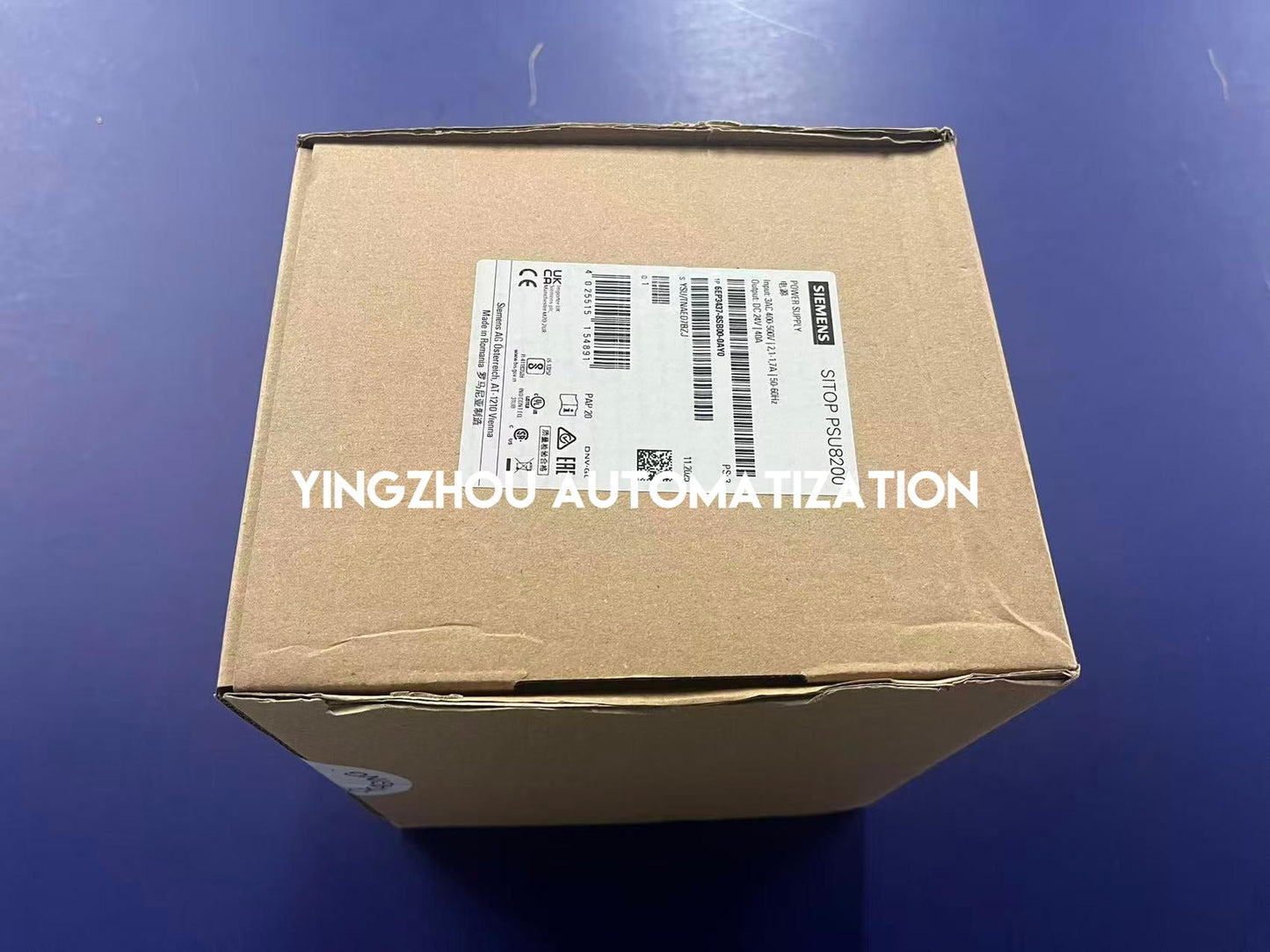 Siemens 6EP3437-8SB00-0AY0 SITOP PSU8200 Stabilized Power Supply | 24V / 40A | 3-Phase Input | Brand New Original-YingZhou Automatization