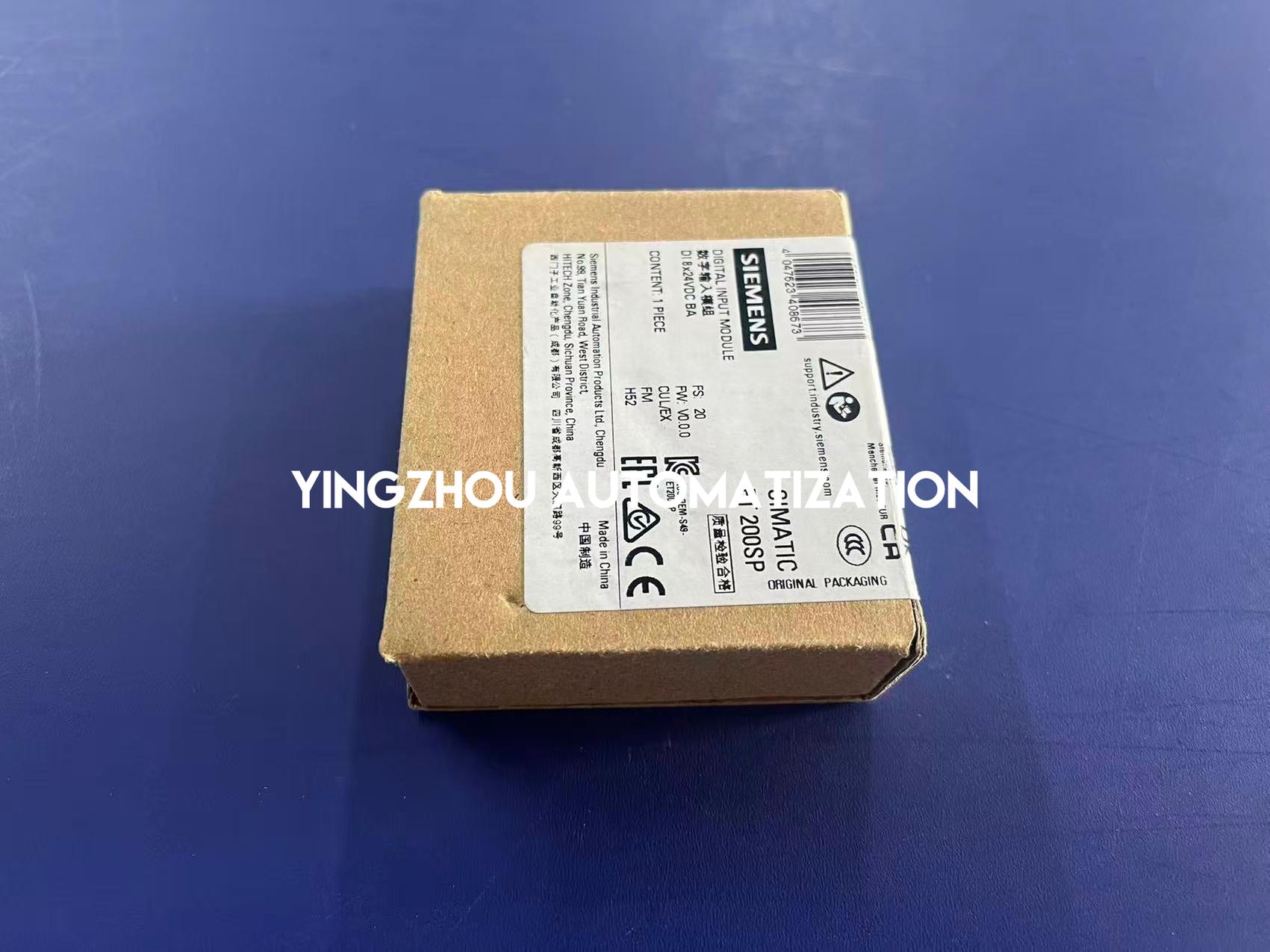 Siemens 6ES7131-6BF01-0AA0 SIMATIC ET 200SP Digital Input Module | DI 8x24VDC ST | Brand New Original-YingZhou Automatization