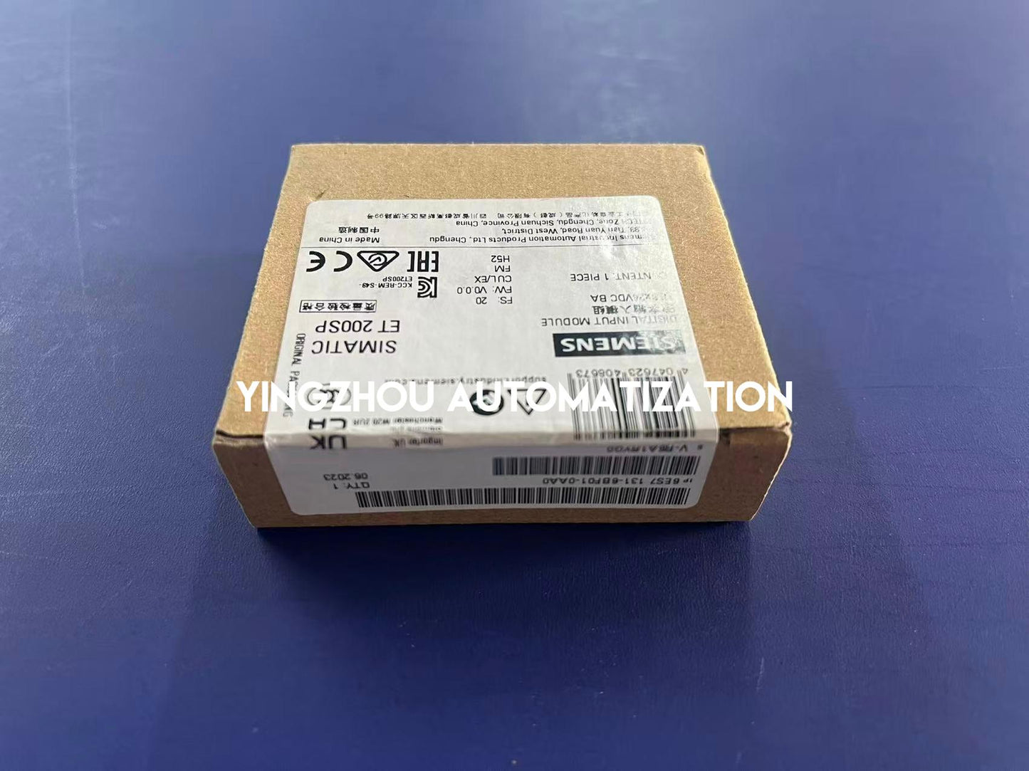 Siemens 6ES7131-6BF01-0AA0 SIMATIC ET 200SP Digital Input Module | DI 8x24VDC ST | Brand New Original-YingZhou Automatization