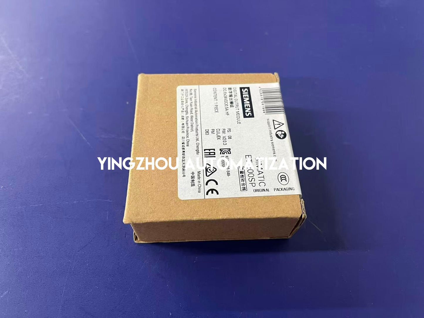 Siemens 6ES7132-6BF00-0CA0 SIMATIC ET 200SP Digital Output Module | DQ 8x24VDC/0.5A ST | Brand New Original-YingZhou Automatization