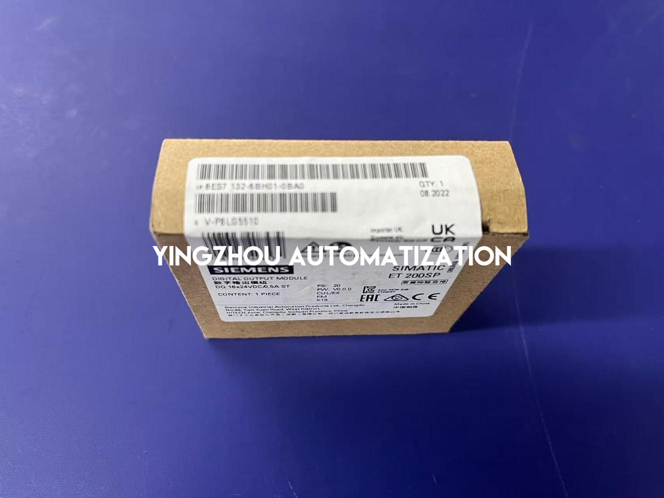 Siemens 6ES7132-6BH01-0BA0 SIMATIC ET 200SP Digital Output Module | DQ 16x24VDC/0.5A ST | Brand New Original-YingZhou Automatization