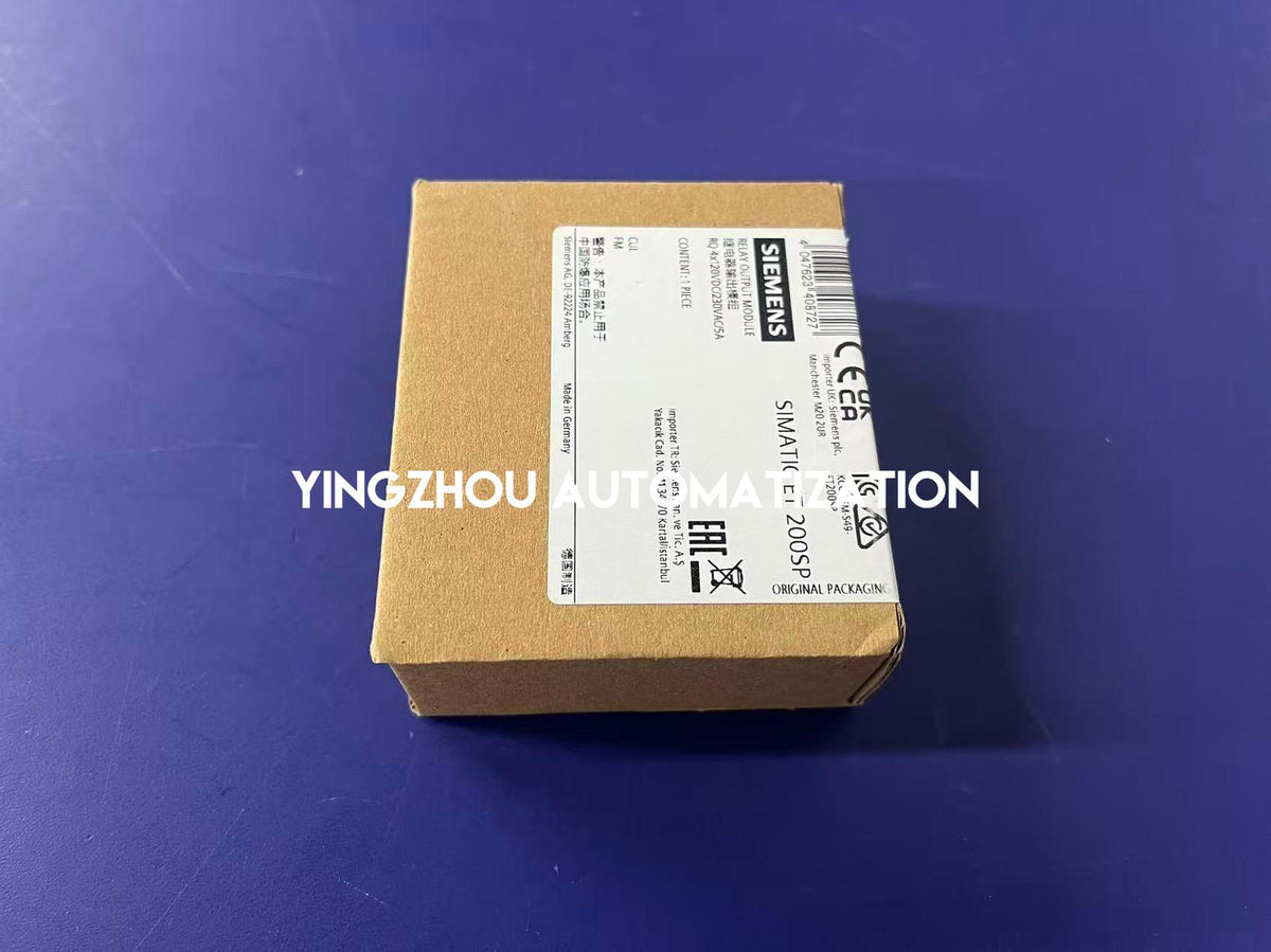 Siemens 6ES7132-6HD01-0BB1 ET 200SP 4-Channel Relay Output Module-YingZhou Automatization