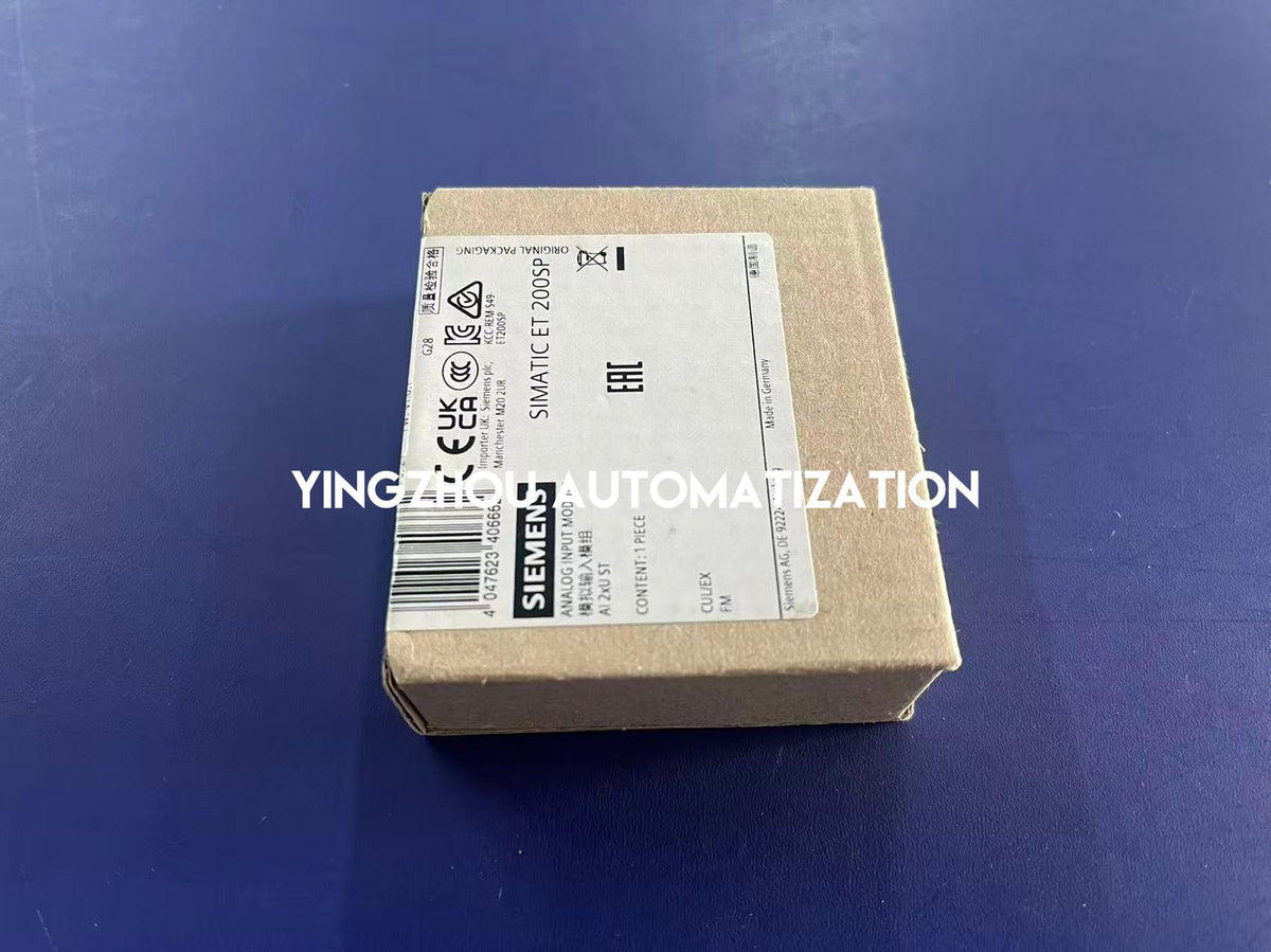 Siemens 6ES7134-6FB00-0BA1 SIMATIC ET 200SP Analog Input Module | AI 2xU/I 2-wire ST | Brand New Original-YingZhou Automatization