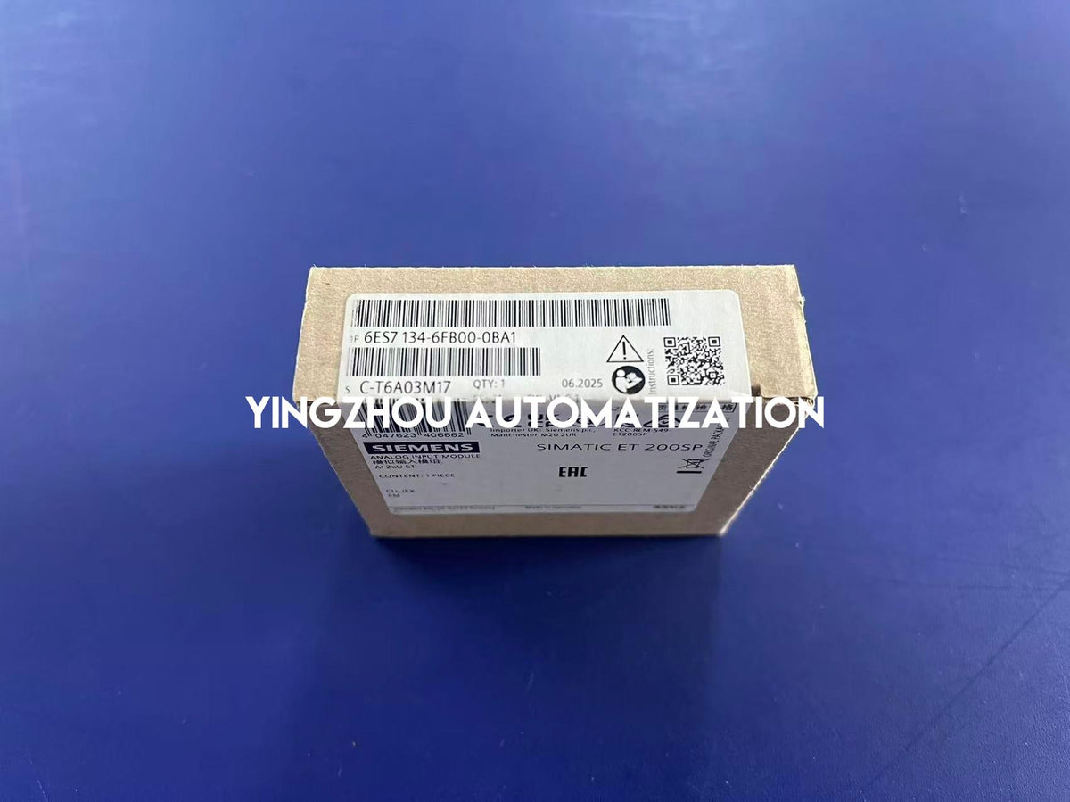 Siemens 6ES7134-6FB00-0BA1 SIMATIC ET 200SP Analog Input Module | AI 2xU/I 2-wire ST | Brand New Original-YingZhou Automatization