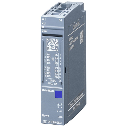Siemens 6ES7135-6GB00-0BA1 SIMATIC ET 200SP Analog Output Module AQ 2xI Standard | Brand New Original-YingZhou Automatization