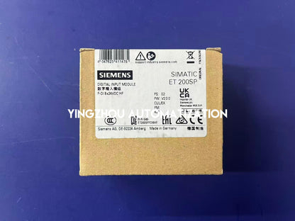 Siemens 6ES7136-6BA01-0CA0 SIMATIC ET 200SP F-DI 8x24VDC Fail-Safe Digital Input Module | Brand New Original-YingZhou Automatization