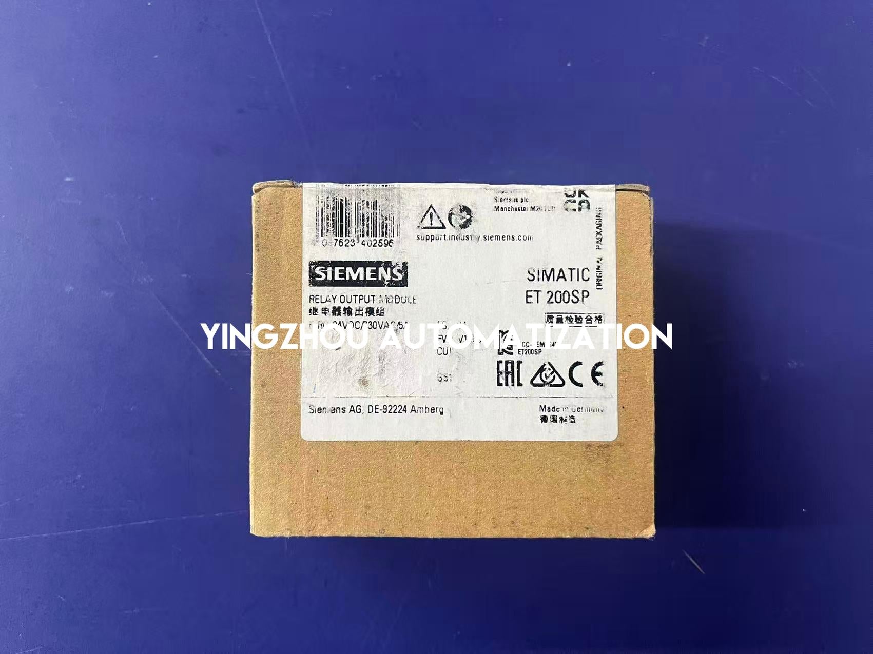 Siemens 6ES7136-6RA00-0BF0 SIMATIC ET 200SP F-DQ 4x24VDC/2A PP HF Fail-Safe Digital Output Module | Brand New Original-YingZhou Automatization