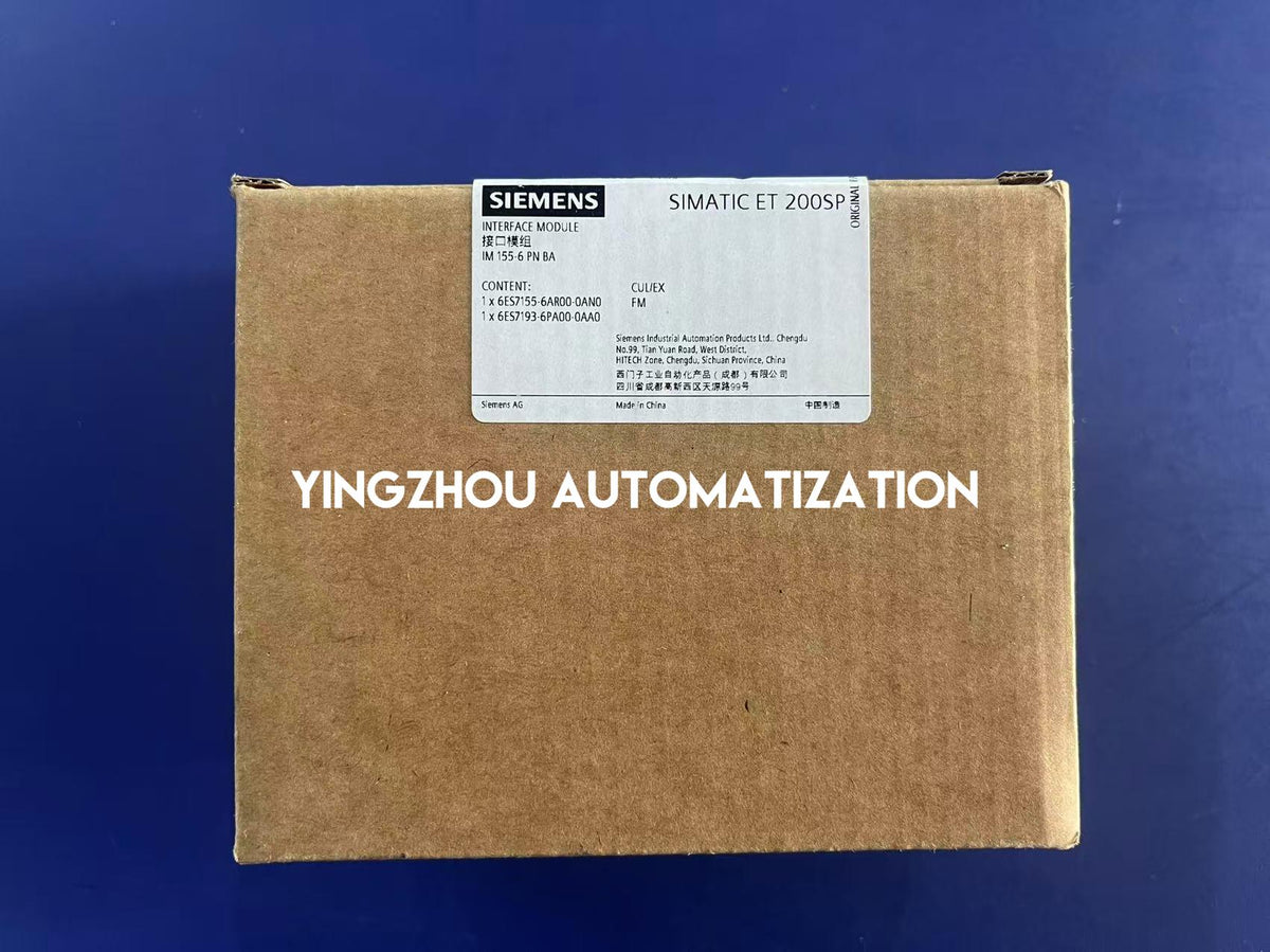Siemens 6ES7155-6AR00-0AN0 ET 200SP IM 155-6 PN BA PROFINET Module-YingZhou Automatization