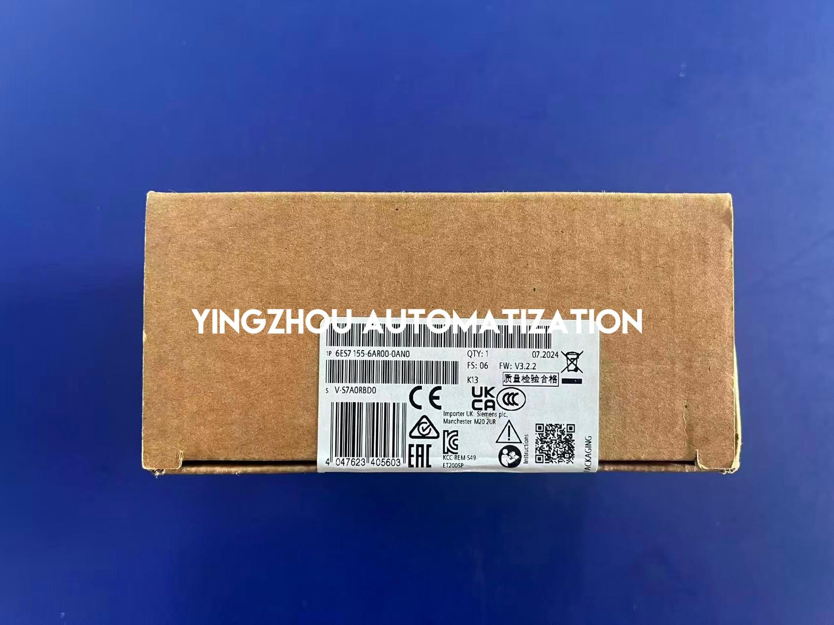 Siemens 6ES7155-6AR00-0AN0 SIMATIC ET 200SP Interface Module | IM 155-6 PN ST | Brand New Original-YingZhou Automatization