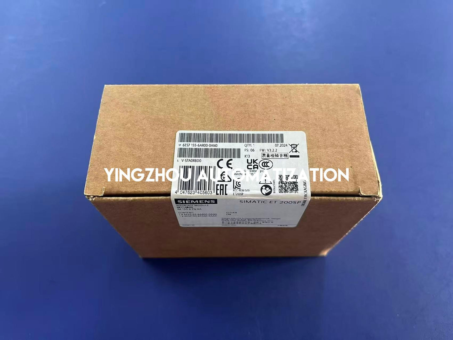 Siemens 6ES7155-6AR00-0AN0 SIMATIC ET 200SP Interface Module | IM 155-6 PN ST | Brand New Original-YingZhou Automatization