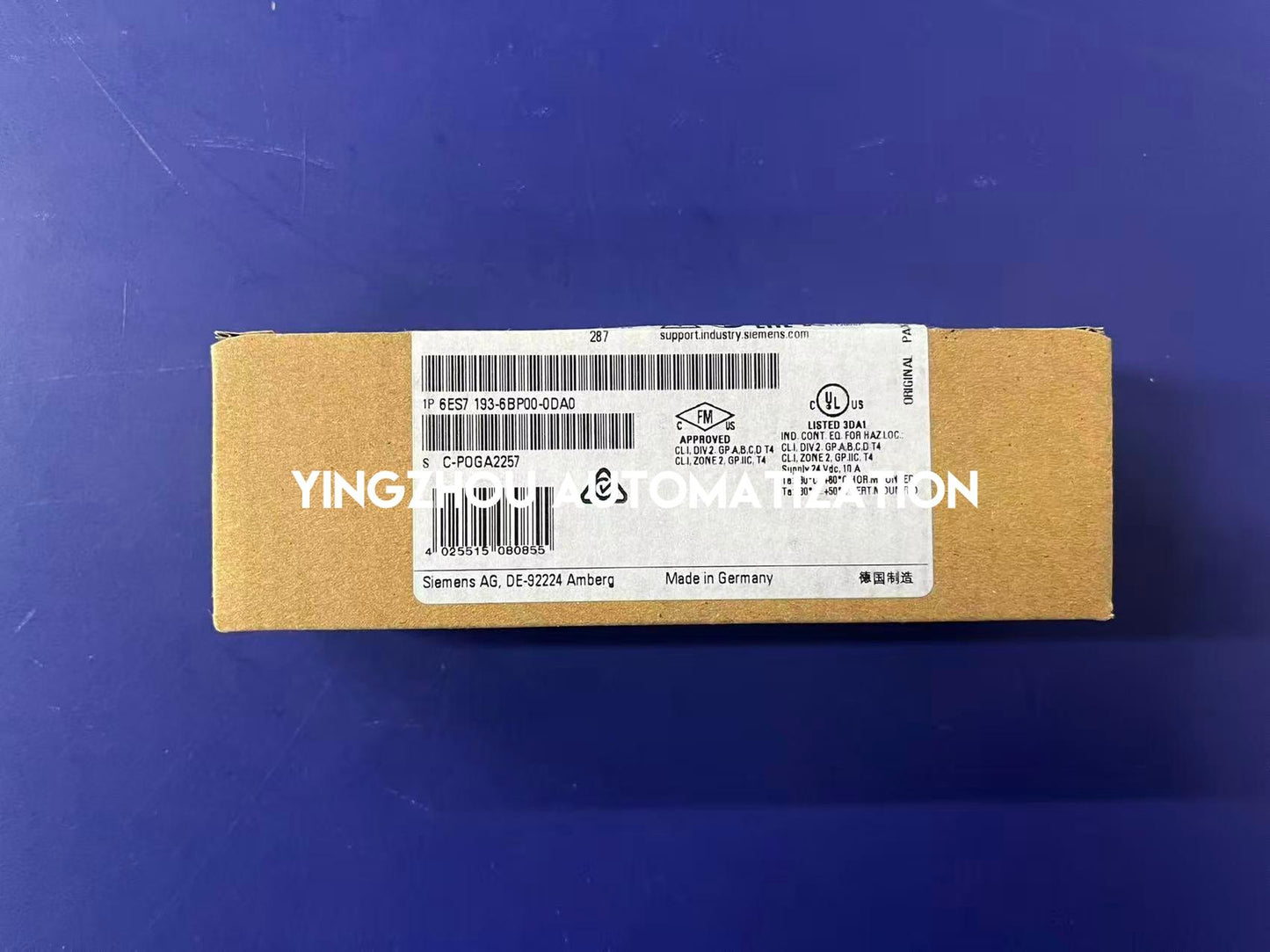 Siemens 6ES7193-6BP00-0DA0 SIMATIC ET 200SP BaseUnit BU15-P16+A0+12B | Brand New Original-YingZhou Automatization