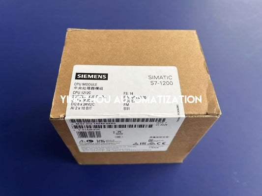 Siemens 6ES7212-1AE40-0XB0 SIMATIC S7-1200 CPU 1212C Compact PLC | DC/DC/DC | Brand New Original-YingZhou Automatization