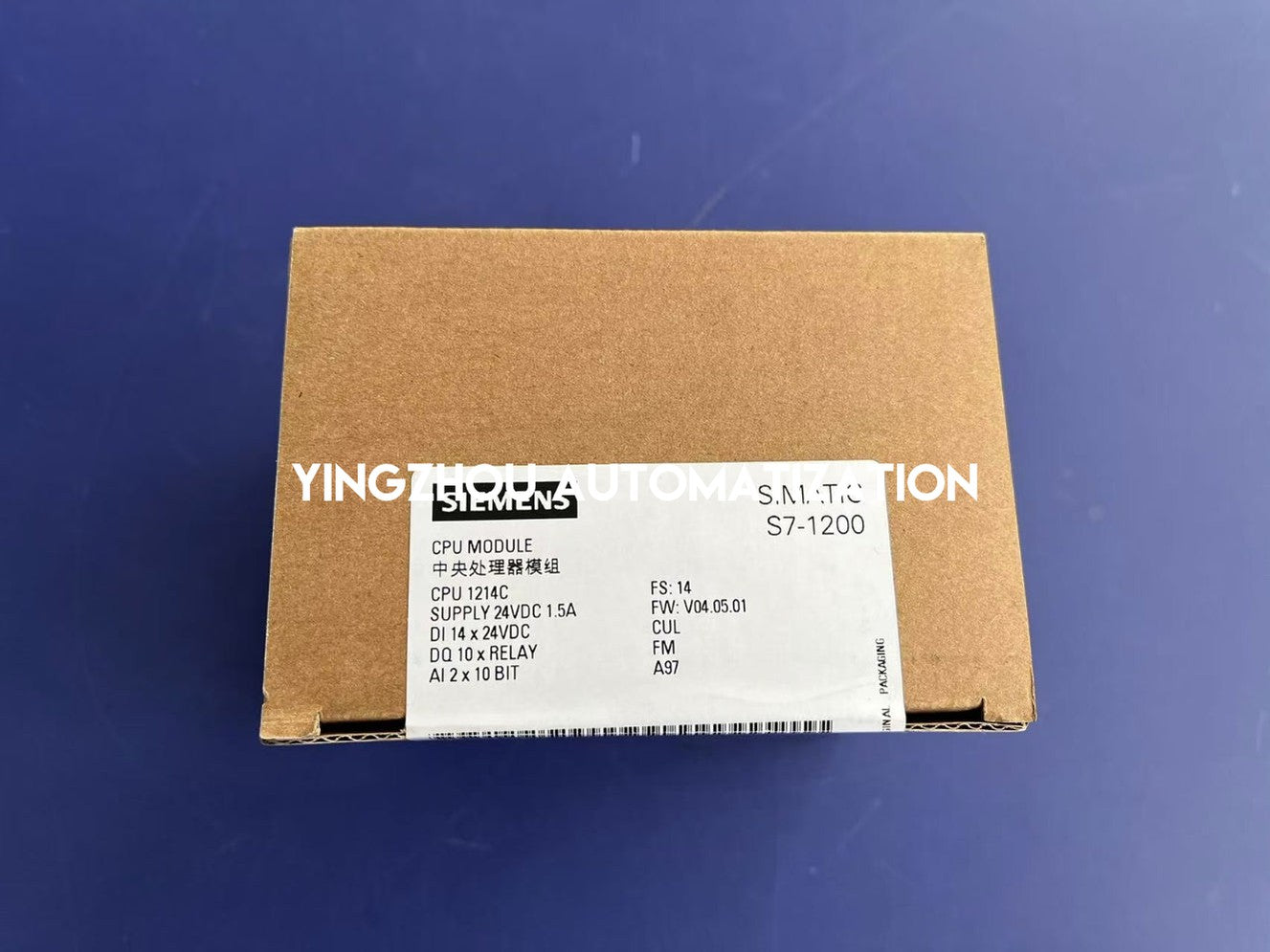 Siemens 6ES7214-1HG40-0XB0 SIMATIC S7-1200 CPU 1214C Compact PLC | DC/AC/Relay | Brand New Original-YingZhou Automatization