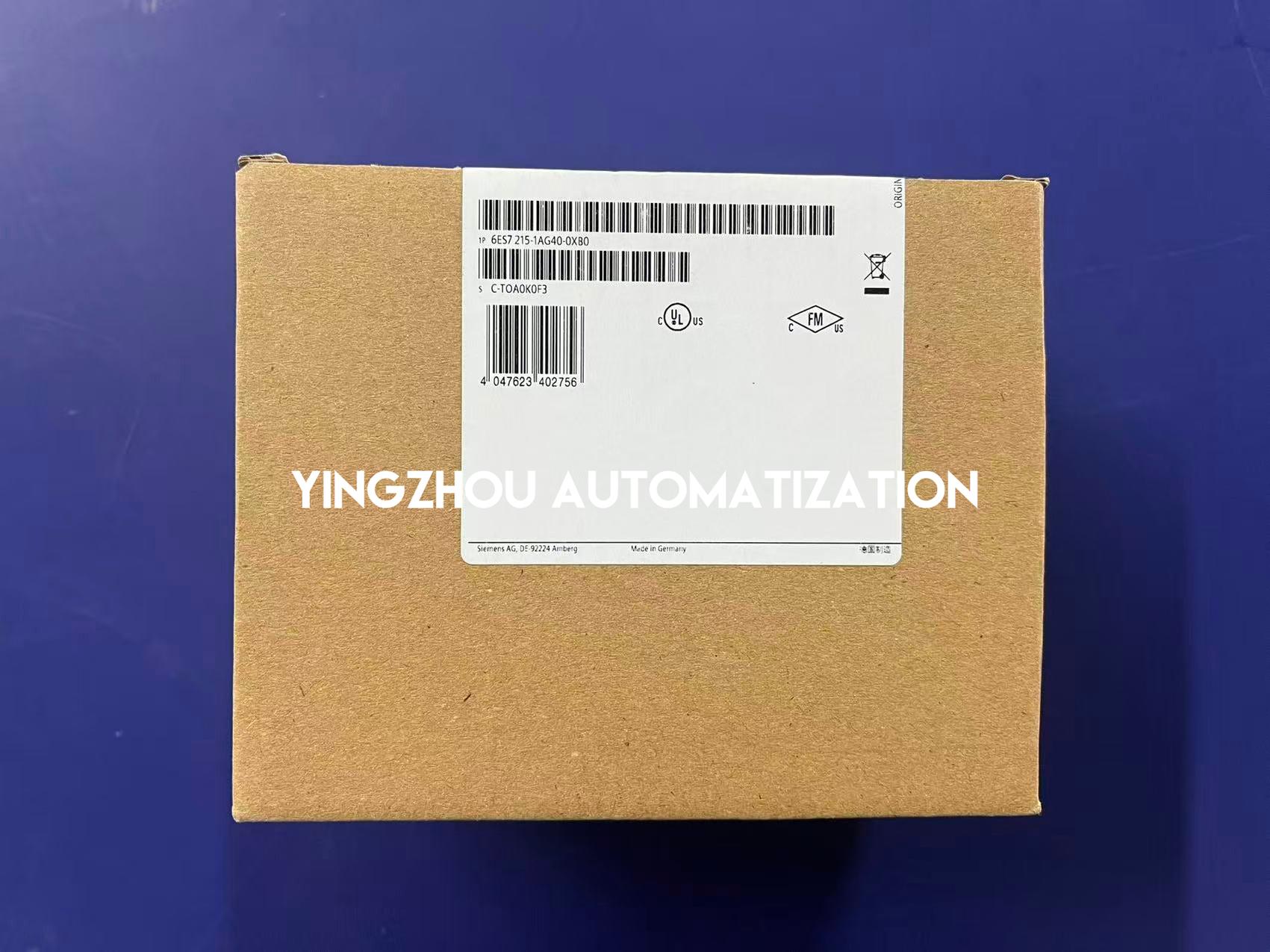 Siemens 6ES7215-1AG40-0XB0 SIMATIC S7-1200 CPU 1215C Compact PLC | DC/DC/DC | Brand New Original-YingZhou Automatization